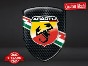Fiat Abarth Adesivi Vetri Auto su Misura Premium Globali Eleganti